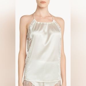 La Perla Cream Satin Chemise